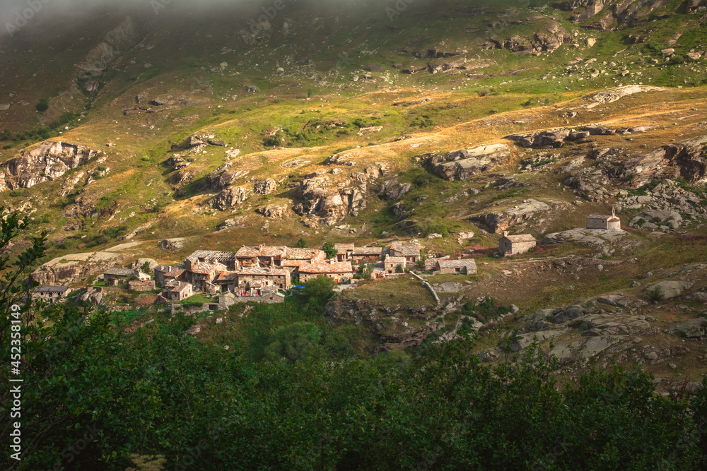 L'écot, col des Evettes, haute Maurienne, parc national de la Vanoise