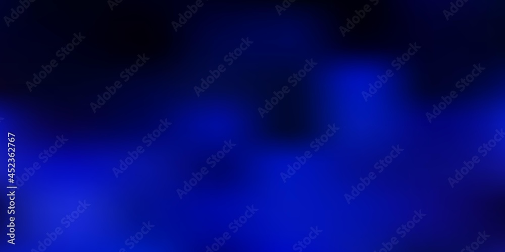 Obraz premium Dark pink, blue vector abstract blur drawing.