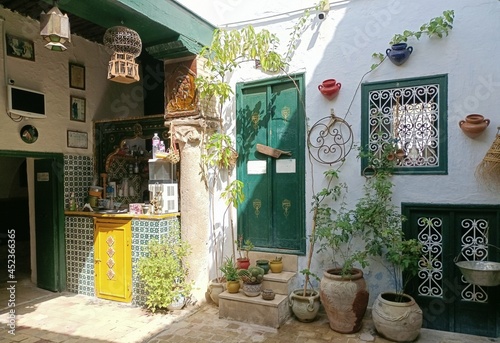 street in the village