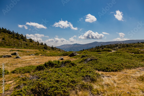 Amazing panoramic views over the Northern Mountain range of Madrid with the Peñalara mountains. This part has wonderful hikes starting the little village of Cotos.