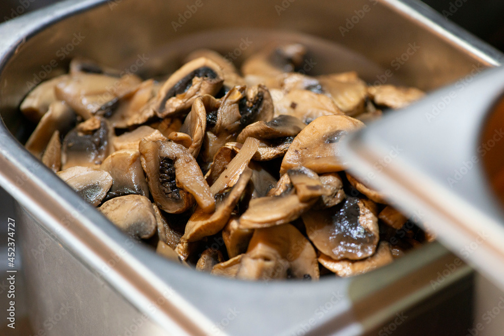 mushrooms for the salat mushrooms for the salat