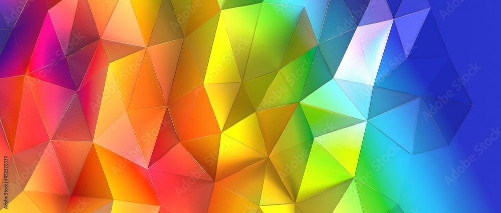 Fototapeta premium background design Geometric background in Origami style and abstract