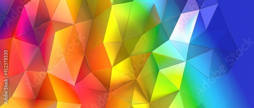 background design Geometric background in Origami style and abstract