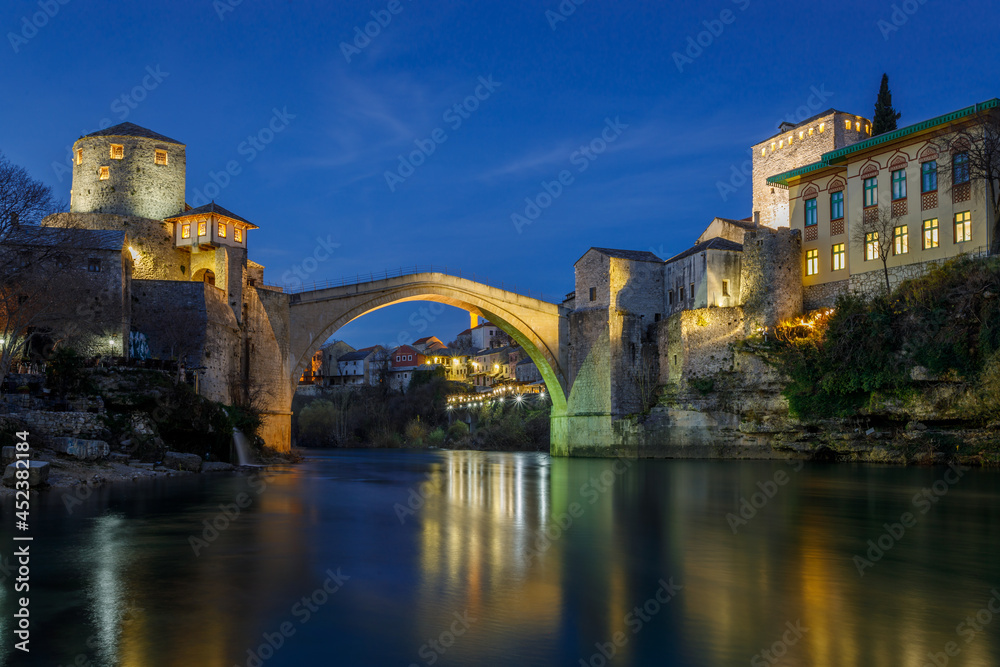 Mostar, old bridge, Bosnia & Herzegovina