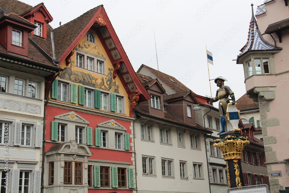 Medieval town of Zug, Switzerland