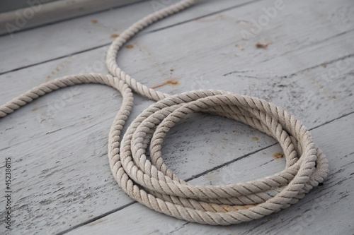 rope on deck