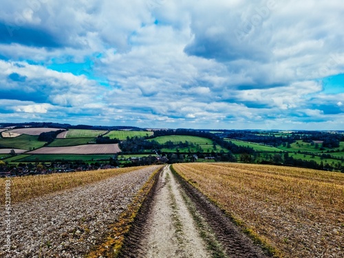 landscape with a field
