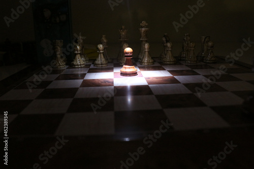 chess field and chess equipments