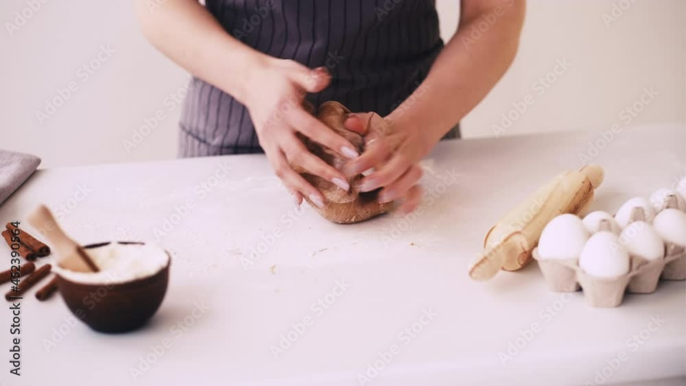 dough knead pastry baking hands flour kitchen dough knead pastry baking hands flour kitchen