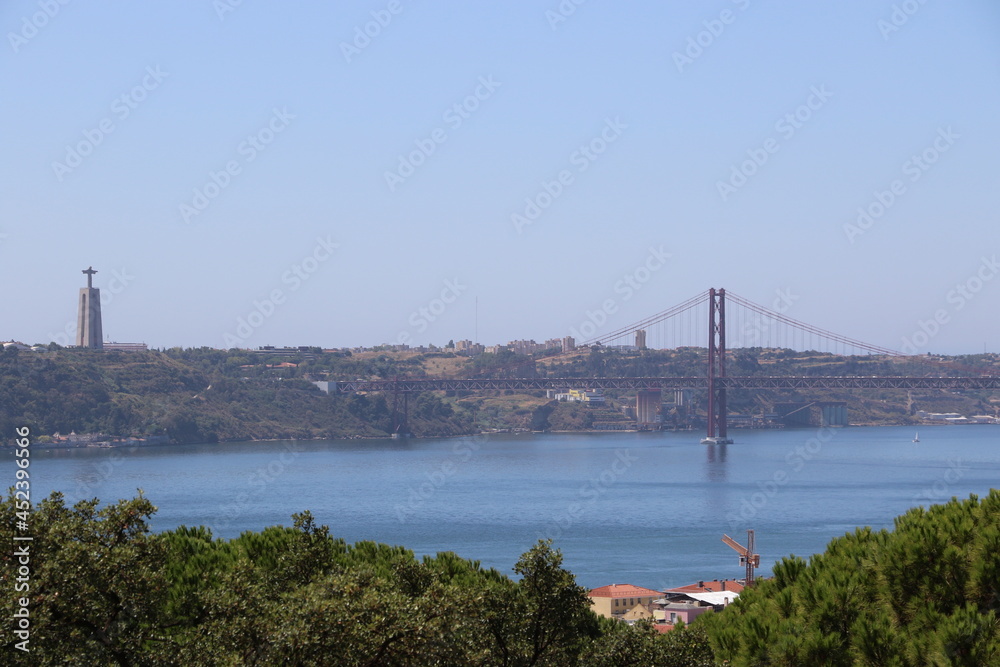 Vue panoramique de Lisbonne, Portugal