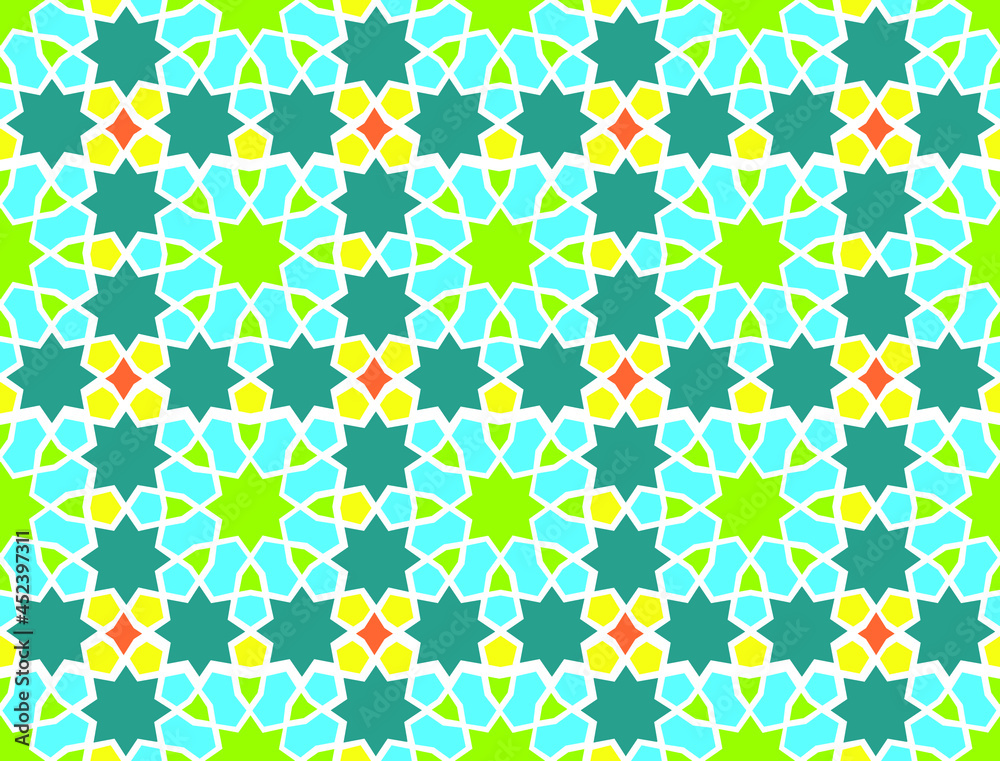 Islamic geometric motifs, which are very nice Islamic geometric motifs, which are very nice