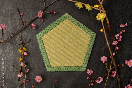 Photography 畳の背景　Background of tatami