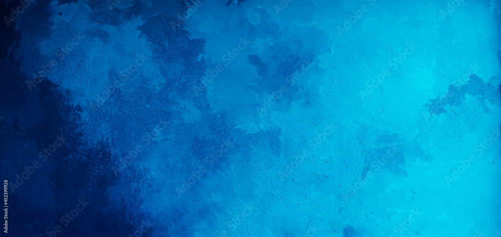 Abstract gradient bright blue background
