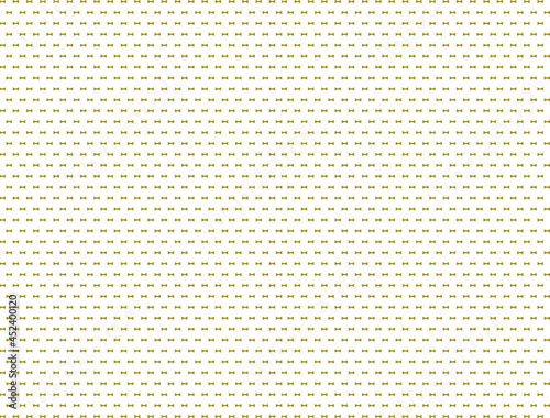 Golden bow tie seamless pattern. Background celebration card
