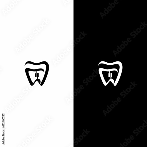 dental creative unique logo