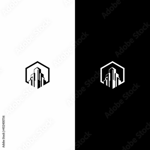 home building creative unique logo
