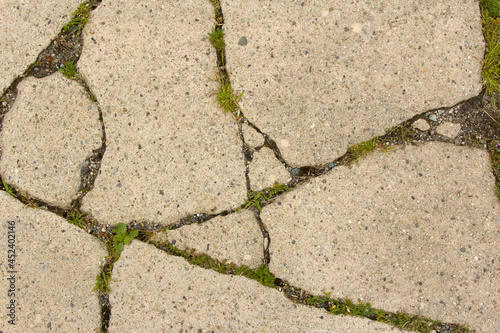 Broken Pavement 001 photo