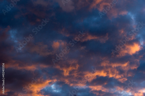 blue sky with clouds 0001 © AlexHawkPhoto