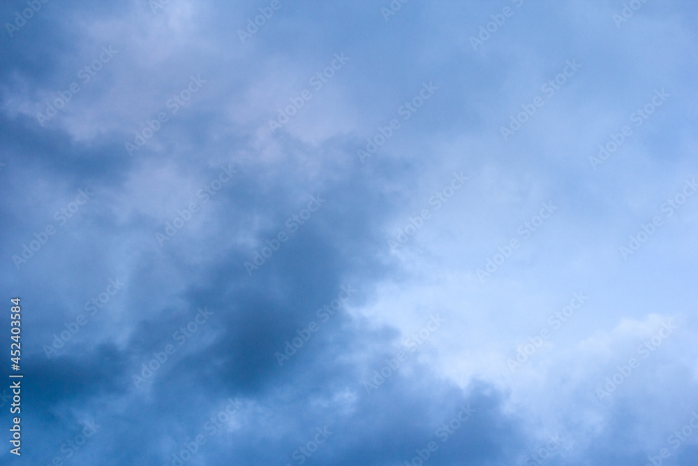 blue sky with clouds 0021