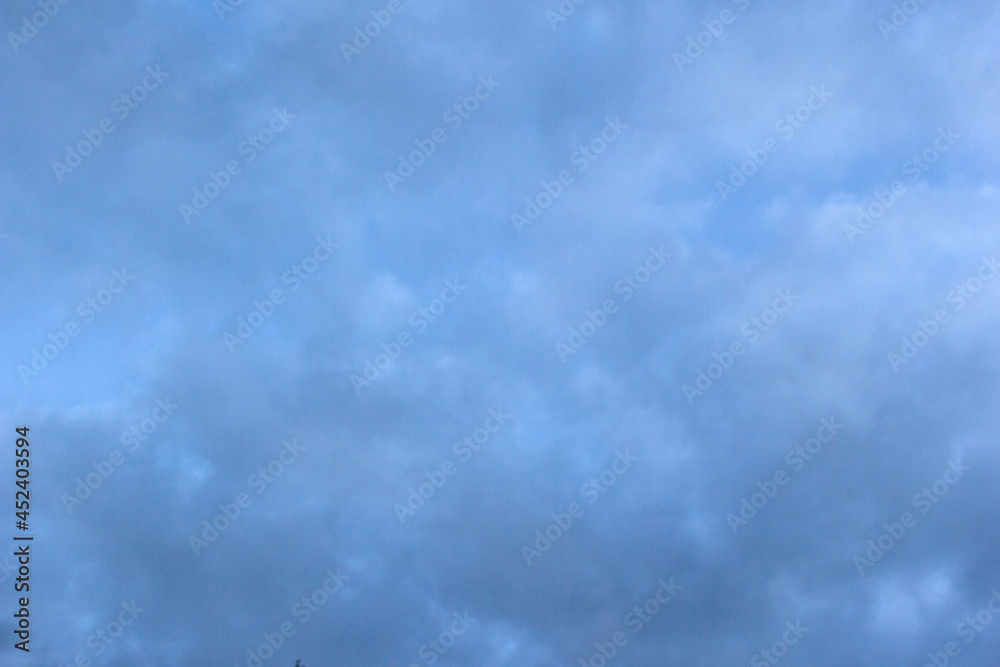 blue sky with clouds 0022