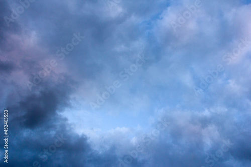 blue sky with clouds 0018
