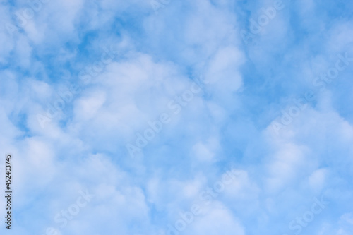 blue sky with clouds 0037