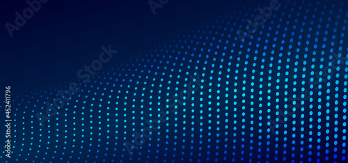 Abstract blue background with dot pattern texture. Vector background and editable. Abstract background with dots