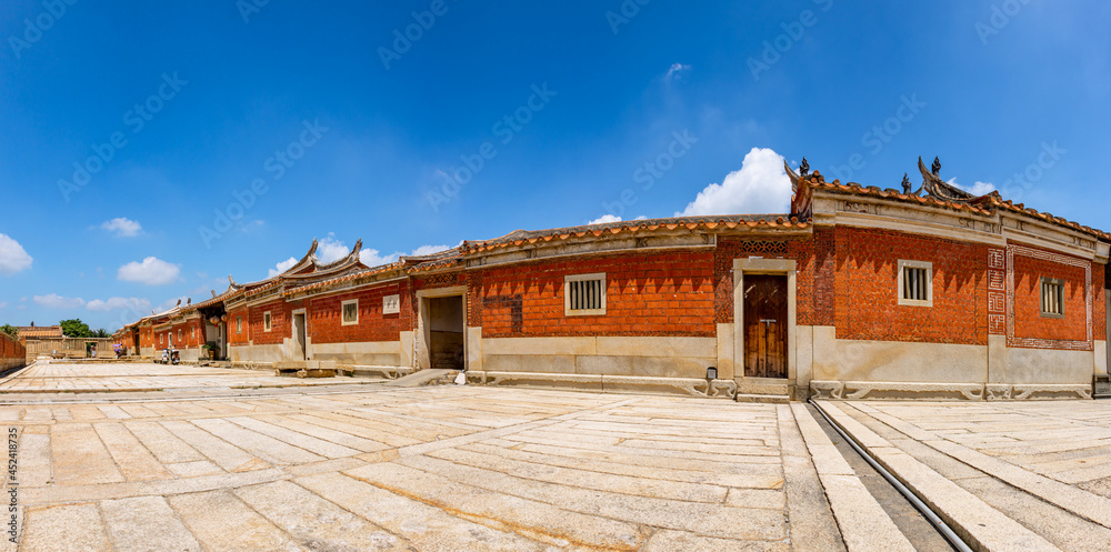 Ancient residential buildings in Southern Fujian, China.