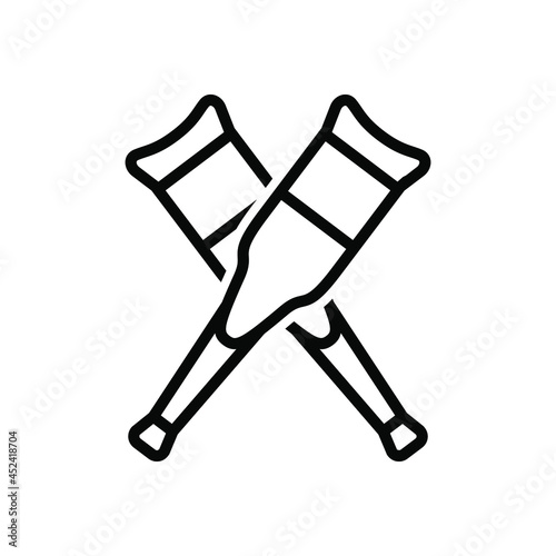 Crutches icon