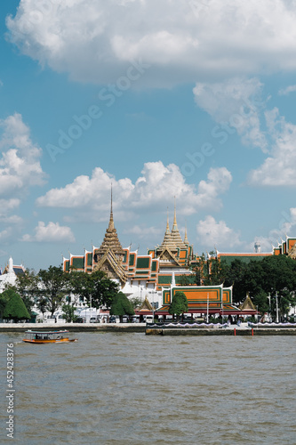 panorama of Thai Temple Bangkok Thailand