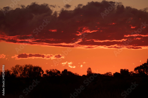 Outback Central Australia Sunset