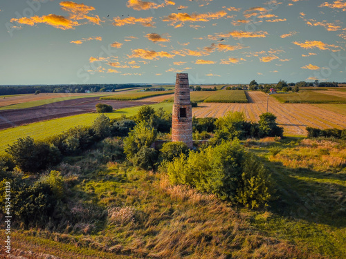 Great antique brick kiln for burning limestone.