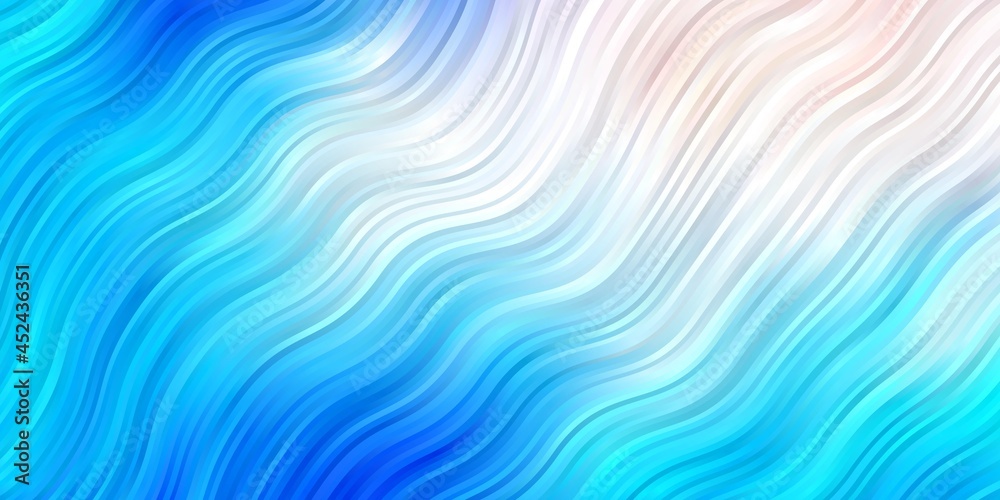 Light Pink, Blue vector pattern with curves. Light Pink, Blue vector pattern with curves.