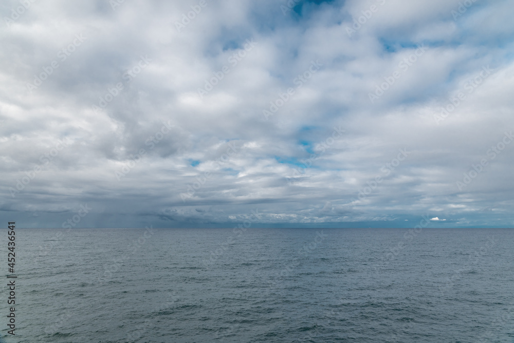 Seascape background from Basque Country