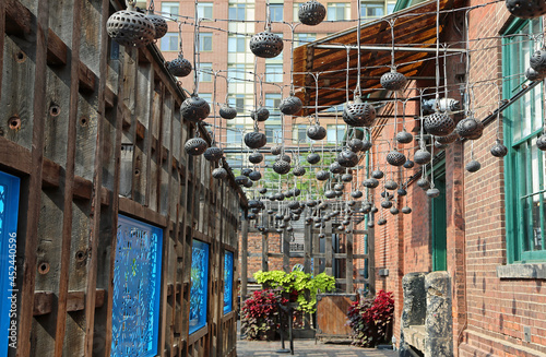 Light festival patio - Toronto, Canada