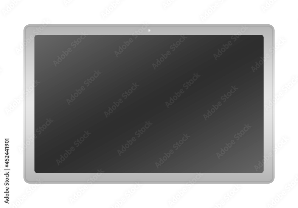 Tablet mockup with empty blank screen design Tablet mockup with empty blank screen design
