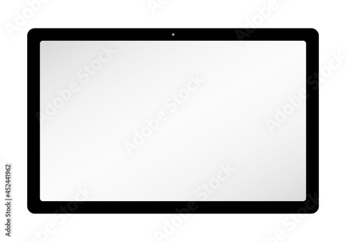 Tablet, smartphone, electronic, computer, device screen, cordless, portability vector stock.