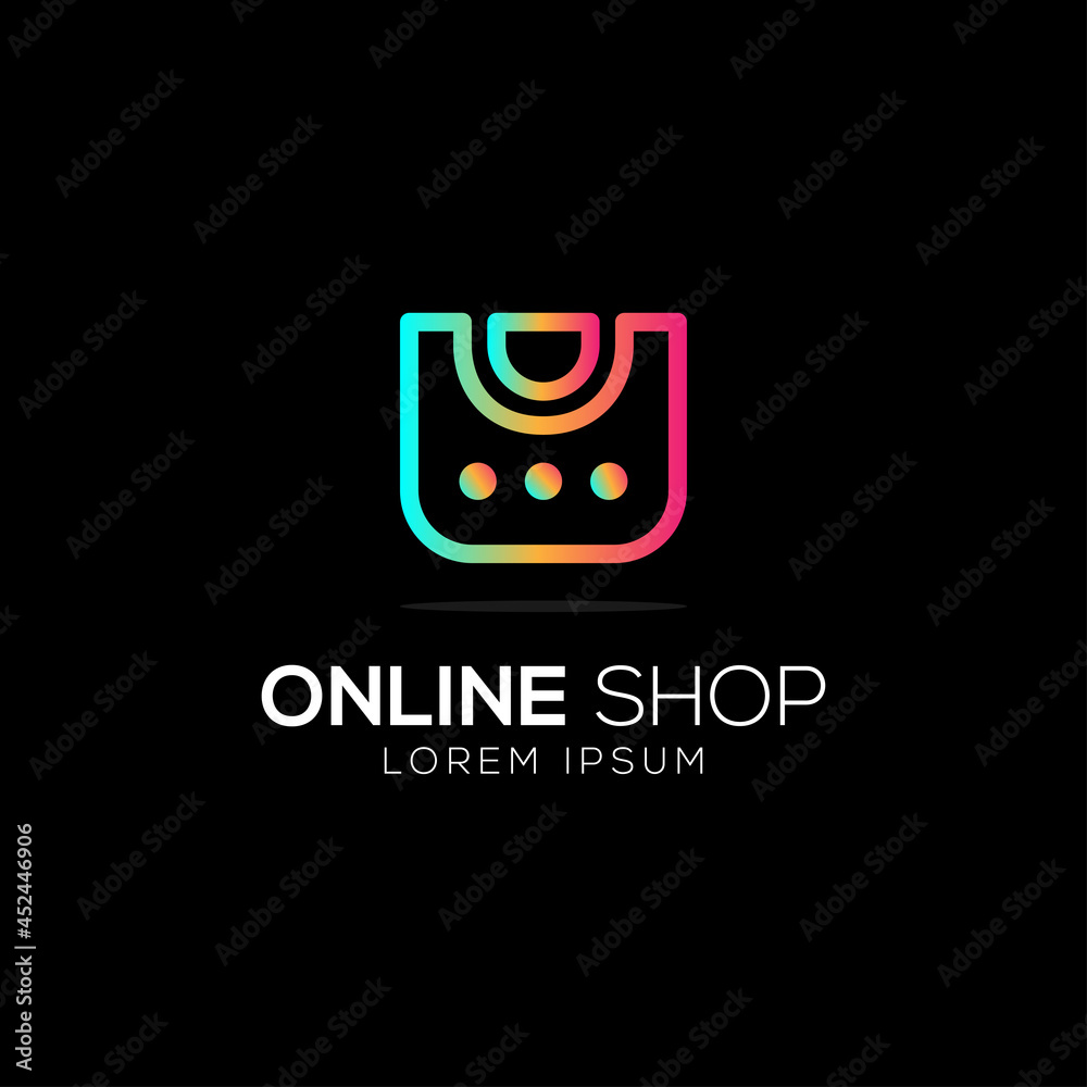 creative icon online shop logo design,modern online shop logo,shopping logo service,sign or symbol emblems vector template creative icon online shop logo design,modern online shop logo,shopping logo service,sign or symbol emblems vector template