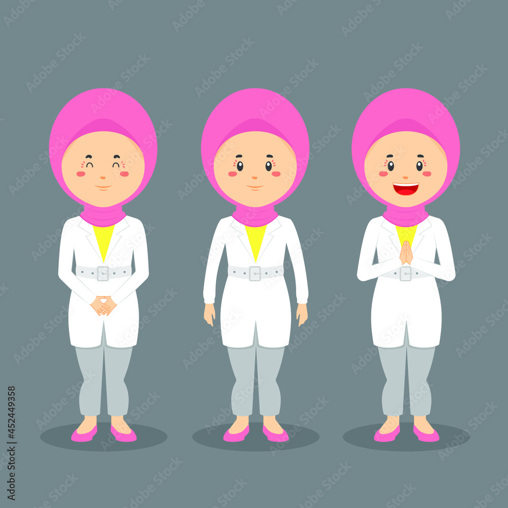 People Character with Various Expression People Character with Various Expression