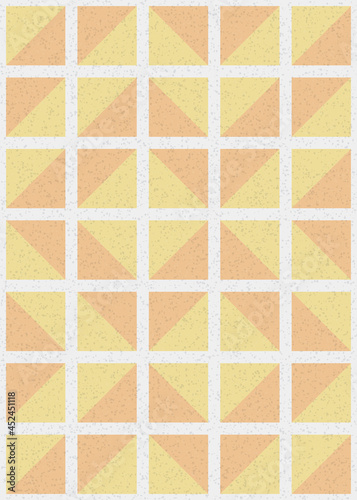 Abstract Geometric Pattern generative computational art illustration