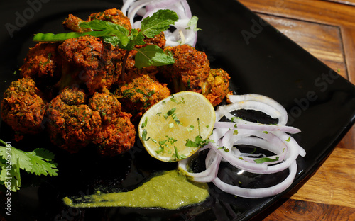 Obraz na płótnie Tempting authentic and testy Indian food.