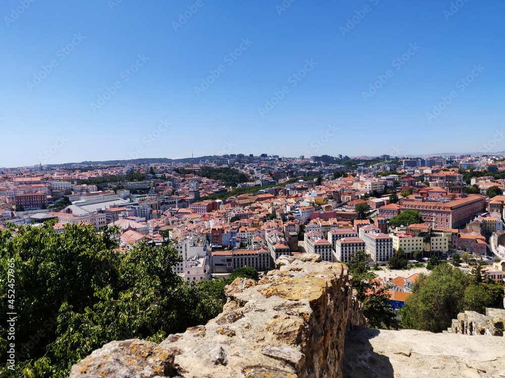 Lisboa, Portugal, Lizbona, Portugalia, old city view