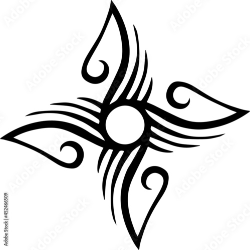 Mandala Art can be used for artwork decoration, coloring or tattoo design.