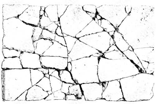 Old aged damaged marble bumpy uneven blocks. Trip pitted grunge granite tile cobble. Cragged grimy retro cranny frayed run track. Crannied dirtied shabby smashed gaping rustic big holes for 3d design