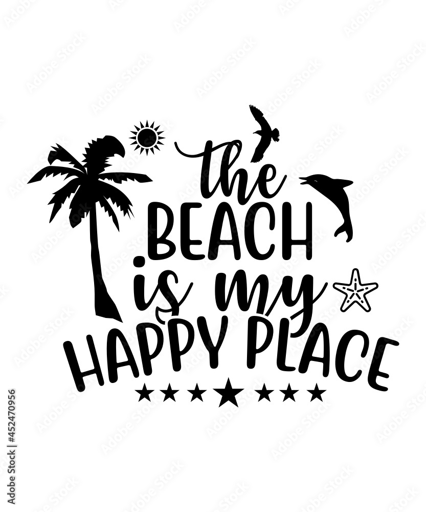 Summer Svg Bundle, Summer Quote Svg, Summer Svg, Beach Svg, Vacation ...