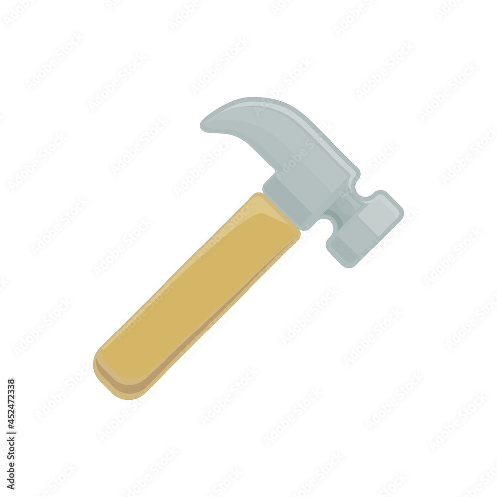 Hammer icon. Hammer vector design illustration. Hammer simple sign. Hammer icon isolated on white background. Hammer icon symbol for logo, web, app, template, UI. Hammer icon. Hammer vector design illustration. Hammer simple sign. Hammer icon isolated on white background. Hammer icon symbol for logo, web, app, template, UI.