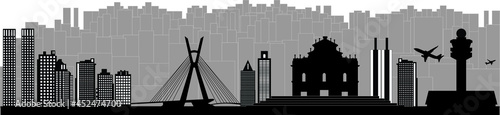 big skyline Sao Paulo brasil