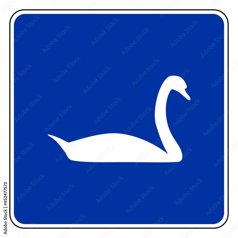 Schwan und Schild Schwan und Schild