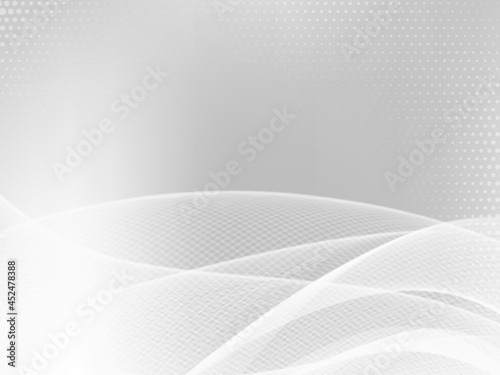 Abstract grey pattern smoke flowing wave dynamic background