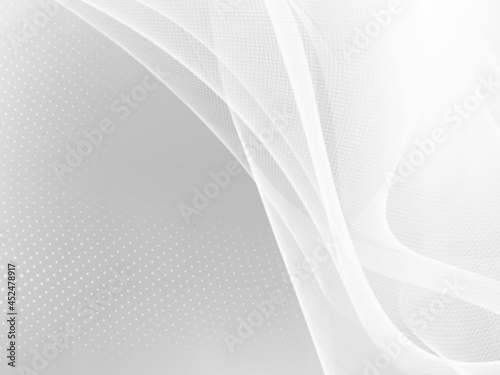 Abstract grey pattern smoke flowing wave dynamic background